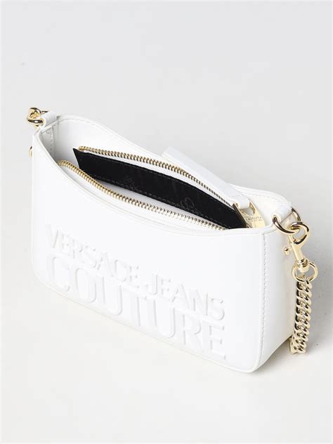 borsa versace jeans couture bianca